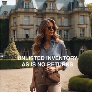 Unlisted Inventory as is no returns